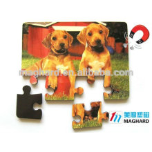 alibaba China manufacturer wholesale magnetic customized eva PVC jigsaw puzzle